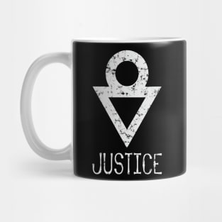 Africa Sankofa Adinkra Symbol "Justice" Mug